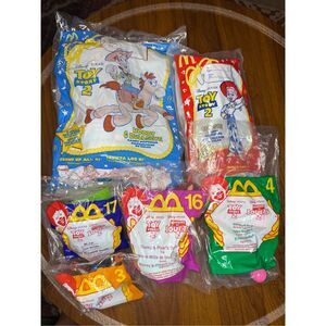 McDonald’s 1999 Toy Story 2 Happy Meal Toys Candy Dispensers Figurines SEALED